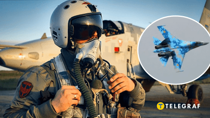 Льотчик та Су-27