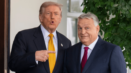 Дональд Трамп и Виктор Орбан