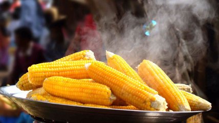 Вареная кукуруза