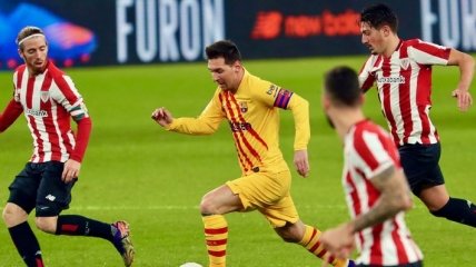 Месси вернул Барселону в тройку лучших: видеообзор матча с Атлетиком