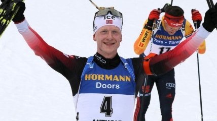 Норвежець Бьо переміг у мас-старті чемпіонату світу з біатлону
