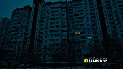 Блэкаут в Киеве 13 января 2026 года