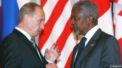 Путин во вторник встретится с Аннаном 