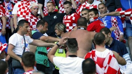 УЕФА может наказать Хорватию за беспредел болельщиков на Евро-2016
