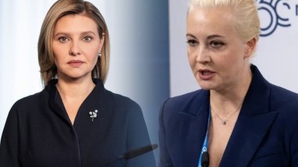Елена Зеленская и Юлия Навальная