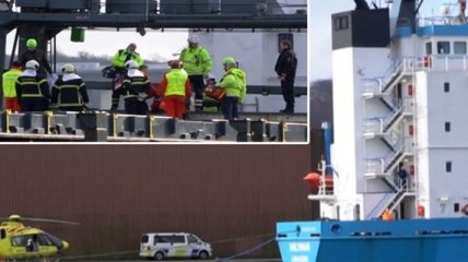 Украинца убило крышкой люка в порту Дании