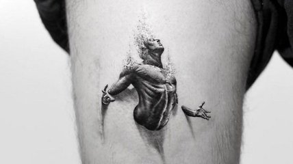 3D-техника: варианты невероятно реалистичных татуировок (Фото)