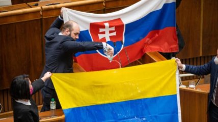 Інцидент у парламенті Словаччини