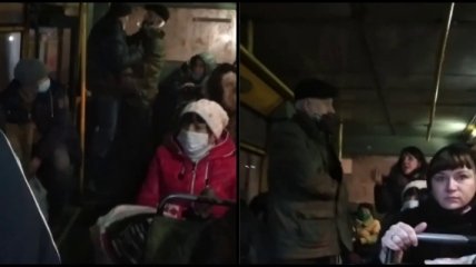 Пенсионера силой пытались вытолкнуть из маршрутки в Харькове: поступок водителя и пассажиров возмутил сеть (видео)
