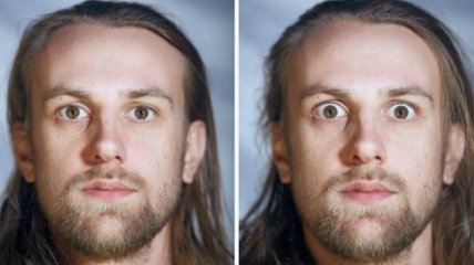 Фотограф показал, как меняется лицо человека, когда он остается голым (Фото) 