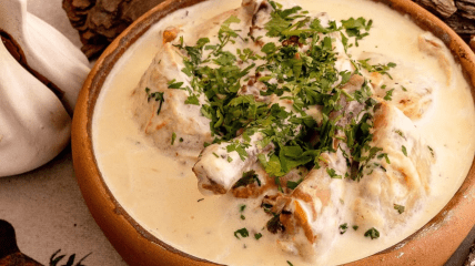 Шкмерули — курица по-грузински