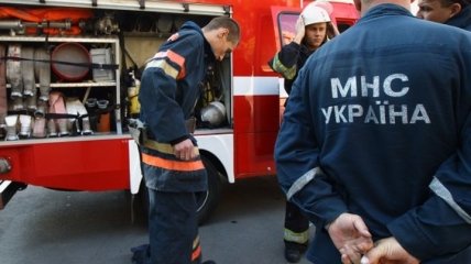 В Киевской многоэтажке загорелся лифт