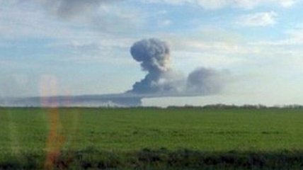 В России на полигоне произошел пожар