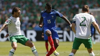 Результат матча Франция - Ирландия 2:1 на Евро-2016