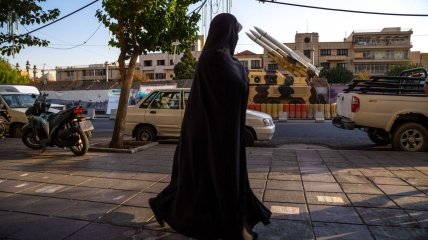 Ракетные установки на иранских улицах
