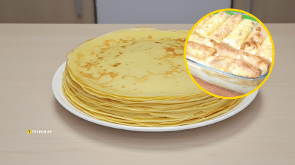 Блинчики с сыром