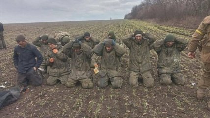 Оккупанты в Украине сдаются в плен целыми группами