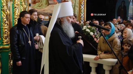 "Паша Мерседес" прощается с прихожанами УПЦ МП