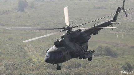 В небе над Херсонщиной замечены российские вертолеты и беспилотники