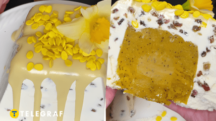 Сирна паска з манго