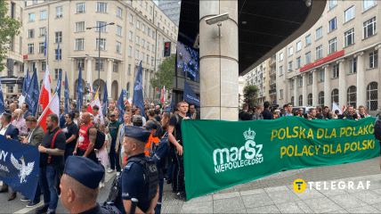 У Варшаві проходить мітинг проти мігрантів