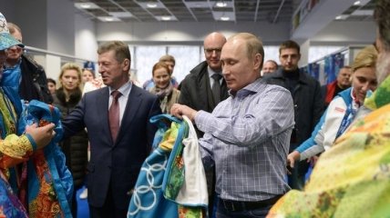 Путин побывал на репетиции церемонии открытия Олимпиады-2014