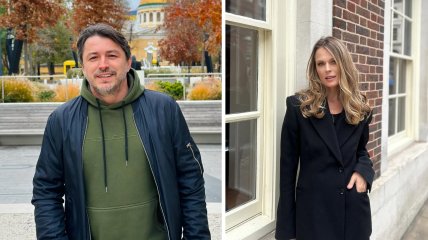 Сергій Притула та Ольга Фреймут багато років були колегами на Новому каналі