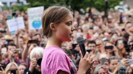 Тунберг в Германии призвала продолжать борьбу за сохранение климата