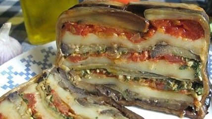 Рецепт дня: Террин из баклажанов и болгарского перца с сыром