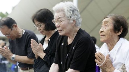 В Японии вспоминают жертв ядерного удара в Нагасаки (Фото, Видео)