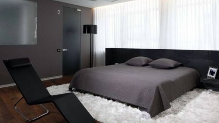 Мужской интерьер: стильная спальня для холостяка (Фото)