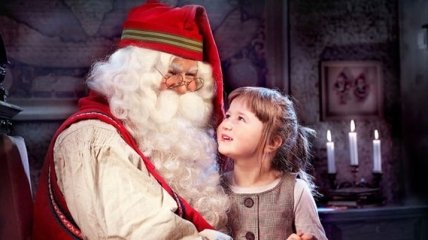 Американский фотограф показал реакцию детей на Санта-Клауса (Фото)