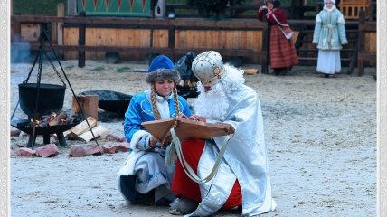 В Древнем Киеве открылась главная резиденция Деда Мороза (ФОТО)
