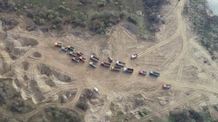 СБУ блокировала добычу полезных ископаемых в промышленных масштабах (Фото)