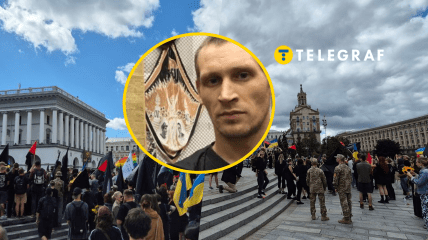 У столиці попрощалися із загиблим військовим та художником Давидом Чичканом