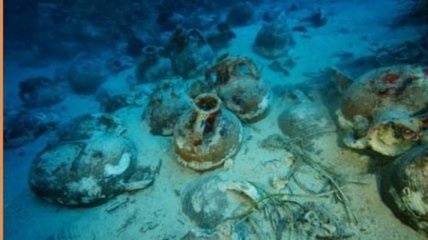 В Эгейском море обнаружены пять старинных затонувших кораблей 