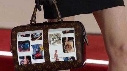 На показе Louis Vuitton представили коллекцию сумок с OLED-дисплеями