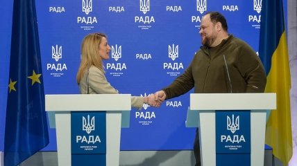 Роберта Мецола и Руслан Стефанчук