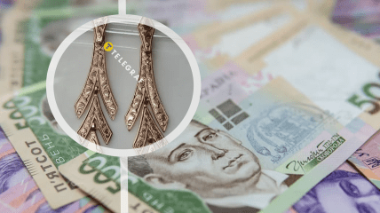 Золотые серьги времен СССР