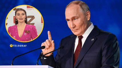 Владимир Путин и Алина Кабаева