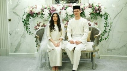 Красивая свадьба: малазийская принцесса вышла замуж за менеджера из Нидерландов (Фото) 