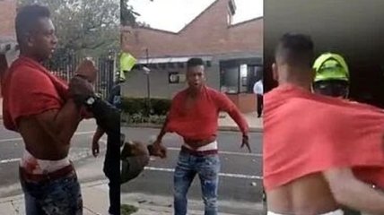 Бывший футболист "Интера" напал на отца и оказал сопротивление полиции (видео)