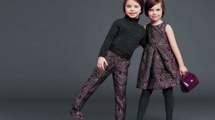 Kids Fashion: детская коллекция Dolce&Gabbana осень-зима 2014-2015
