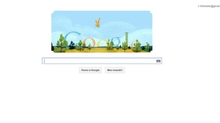 Новый doodle от Google: ''мертвая петля'' 