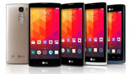Компания LG представила четыре новых смартфона 