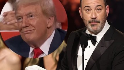 Дональд Трамп і Джиммі Кіммел