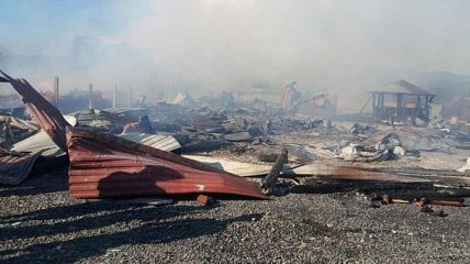 На популярном курорте Закарпатья произошел пожар