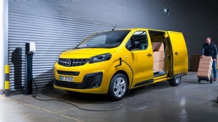 Opel показал электрический фургон Vivaro-e