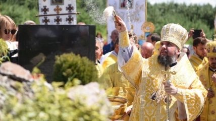На Тернопольщине Епифаний отслужил литургию по воинам УПА