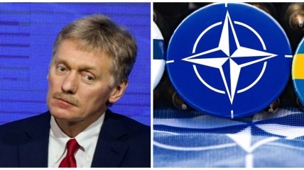 пєсков висловився про вступ Фінляндії та Швеції до НАТО